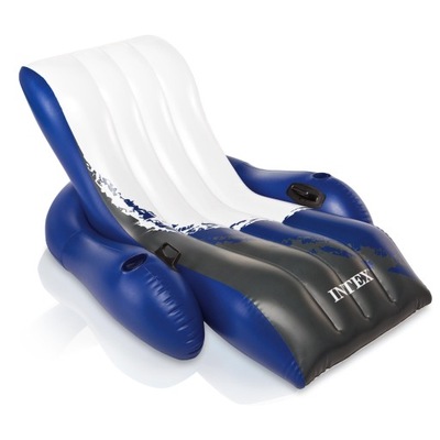 MATERAC FOTEL DMUCHANY PLAŻOWY 2w1 INTEX 58868