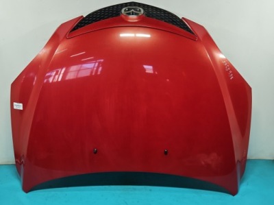 Капот передняя mazda 3 i bk 03-09 hb красный 27a фото №1
