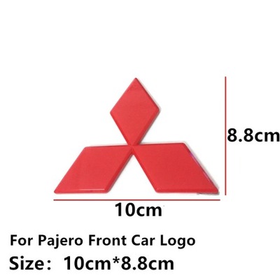 EMBLEMA ABS PARA MITSUBISHI LANCER PAJERO V3 DELANTERO REJILLA DE RADIADOR AUTO  