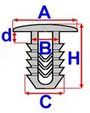 SOPORTE DE PARAGOLPES ROMIX ROM B11146  