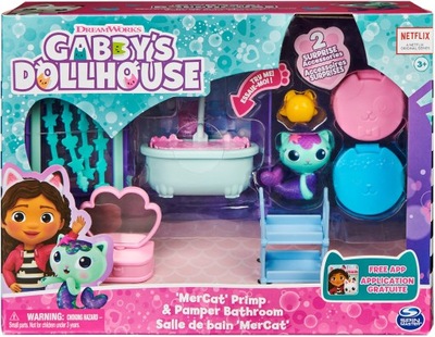 SPIN MASTER Domek dla lalek Spin Master Gabby's Dollhouse Bathroom