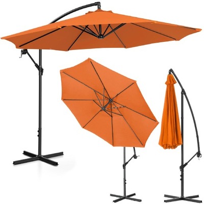 Parasol Ogrodowy Na Wysięgniku Śr. 300 cm UNIPRODO