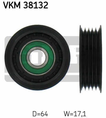 РОЛИК НАПРАВЛЯЮЩАЯ PK SKF VKM 38132 VKM38132