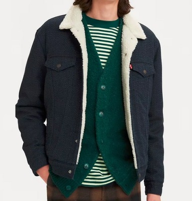 Levi's Levis kurtka Type 3 Herringbone Sherpa Trucker Jacket roz. L