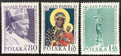 Fi 3682-84 ** 2000 – 80. r ur. papieża JP II