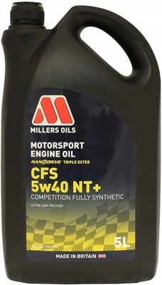 MILLERS OILS MOTORSPORT CFS NANODRIVE 5W40 NT+ 5L