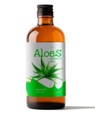 Aloes sok z aloesu 1L 1000ml naturalny