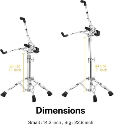 DONNER STOJAK NA BĘBEN 10-14 ''