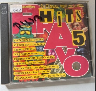 CD 2CD Bravo Hits 5 1993 cd