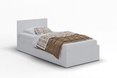 ŁÓŻKO 90x200 MALDO drewniane białe sypialnia