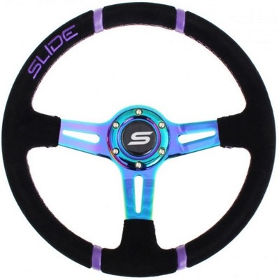 STEERING WHEEL SUEDE PORSCHE 911 (997) 2004 - 2012 SLIDE NEO  