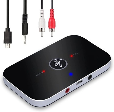 АДАПТЕР BLUETOOTH 5.0 A2DP AVRCP AUX RCA 2 W 1