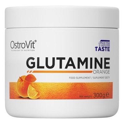 OSTROVIT GLUTAMINE 300G L-GLUTAMINA POMARAŃCZOWY