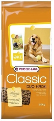 Karma Versele Laga Classic Dog Duo Krok 20 kg pies