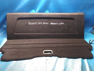 Полиця задня задня багажника peugeot 407 sw kombi фото №1