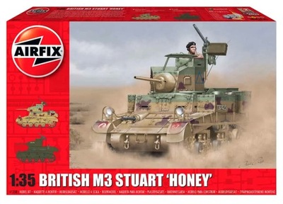 Airfix A1358 Czołg M3 Stuart Honey British Version