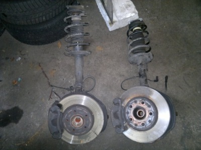 Mercedes a klasa w169 амортизатор поворотный кулак kompl фото №1