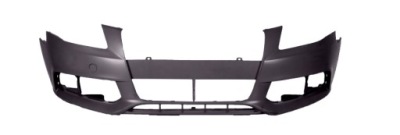 Бампер перед передний audi a4 b8 przedlift bez заглушек lz7l фото №1