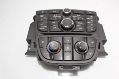 Панель керування обдув i радіо opel astra j фото №1