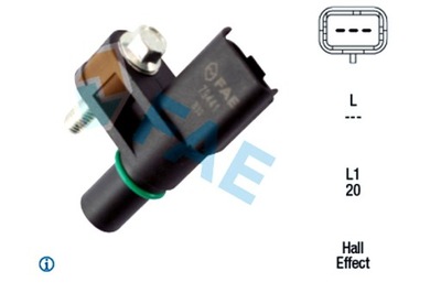 FAE SENSOR POSICIÓN ROLLO DISTRIBUCIÓN DS DS 3 DS 4 CITROEN C1 II C3 II  