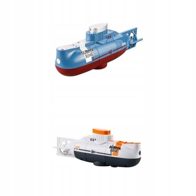 2 zestawy Model statku podwodnego Mini RC Model