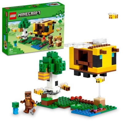 LEGO Minecraft Pszczeli ul 21241