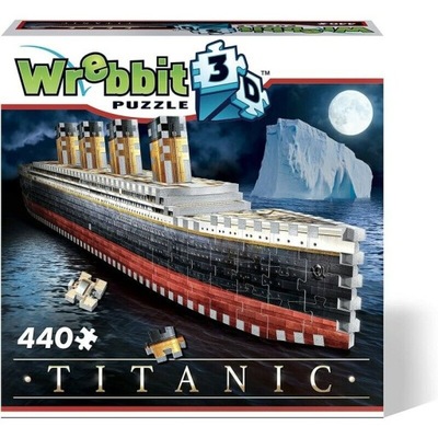 Wrebbit 3D Puzzle Titanic 440 elementów