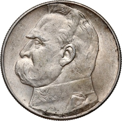 II RP, 10 złotych 1936, Józef Piłsudski, st. 2+