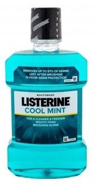 Listerine, Cool Mint, Płyn do płukania ust, 600ml