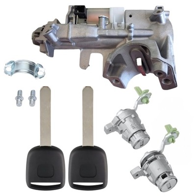 Замок зажигания вкладка замка дверь левая правая комплект honda civic vii 2002+ фото №1