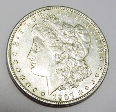 USA dollar 1897S Morgan