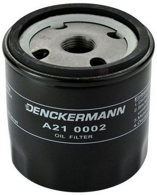 FILTROS ACEITES DENCKERMANN A210002  