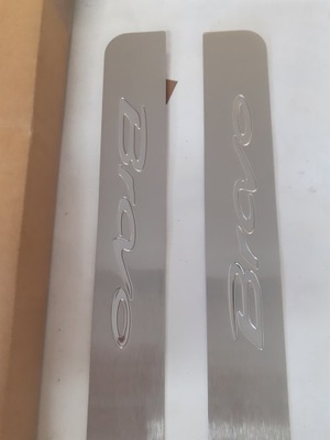 Накладки порог fiat bravo оригинал фото №1