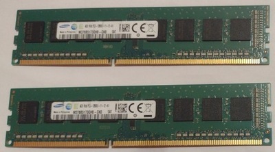 Pamięć RAM SAMSUNG 8GB (2x4GB) DDR3 1600MHz