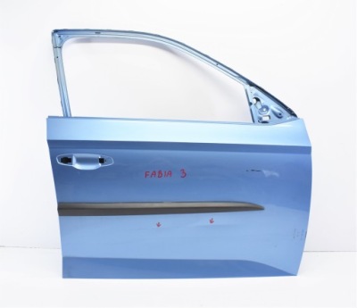 Skoda fabia iii 6v дверь правое перед передние org фото №1