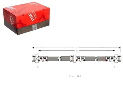 Trw pha366 шланг тормозной гибкий фото №1
