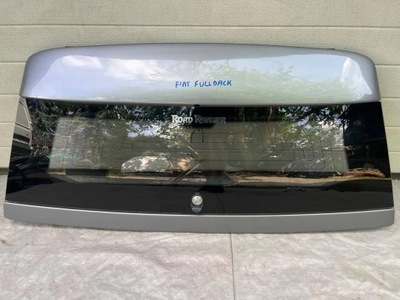 Fiat fullback скло надбудова кришка багажника road ranger фото №1