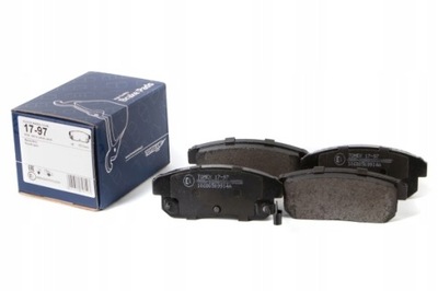 Гальмівні колодки гальмівний. mazda rx8 03- задня фото №1