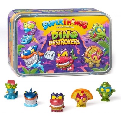 Super Zings SUPER THINGS ZESTAW 5 FIGUREK W PUSZCE DINO DESTROYERS nowość