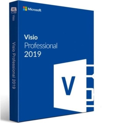 Microsoft Visio Standard 2019 PL 32-bit/x64 1 PC / licencja wieczysta BOX