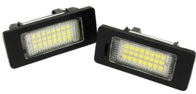 Led фонари номерного знака x2 bmw e82 e88 x5 e70 x6 e71 фото №1