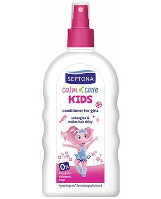 Septona Kids odżywka w sprayu do włosów dla dziewczynek 200 ml
