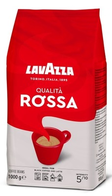 Lavazza Rossa Kawa ziarnista 1kg