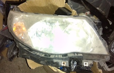 Лампа фара emu subaru forester iii sh 08-12 правая гладкая фото №1