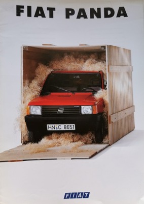 Fiat Panda Katalog Prospekt kilkustronicowy