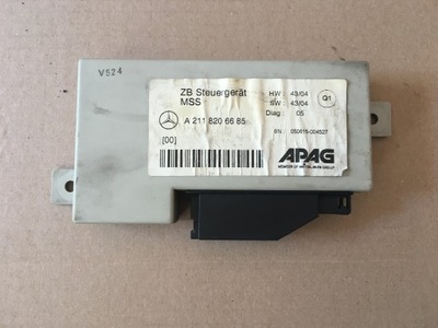 Mercedes e klasa w211 модуль mss a2118206685 фото №1