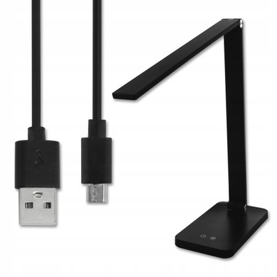 LAMPKA BIURKOWA SZKOLNA BIURKO LED USB DOTYK NOCNA