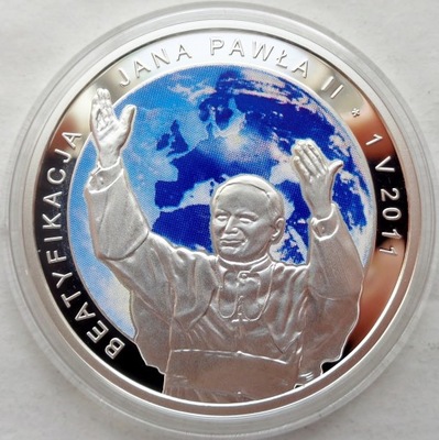 20 złotych - Beatyfikacja Jana Pawła II - 2011