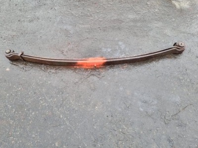 Рессора передний перед 2 щетки 7 cm iveco eurocargo диски 17,5 фото №1