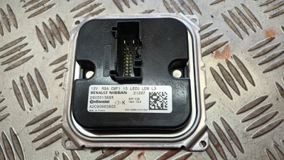 Модуль перетворювач led renault nissan dacia 260551566r фото №1